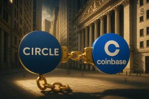 Circle's USDC stablecoin IPO constrained by golden handcuffs partnership with Coinbase cryptocurrency exchange