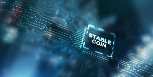 Stable Coin. Stablecoins Cryptocurrencies Stable Market Price Value Coin Currency.