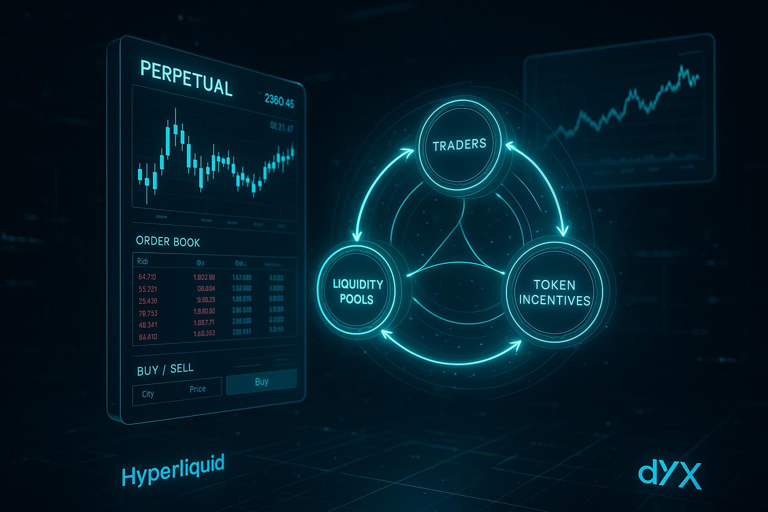 DEX market share growth challenging CEX dominance with perpetual DEX platforms gaining momentum in crypto trading