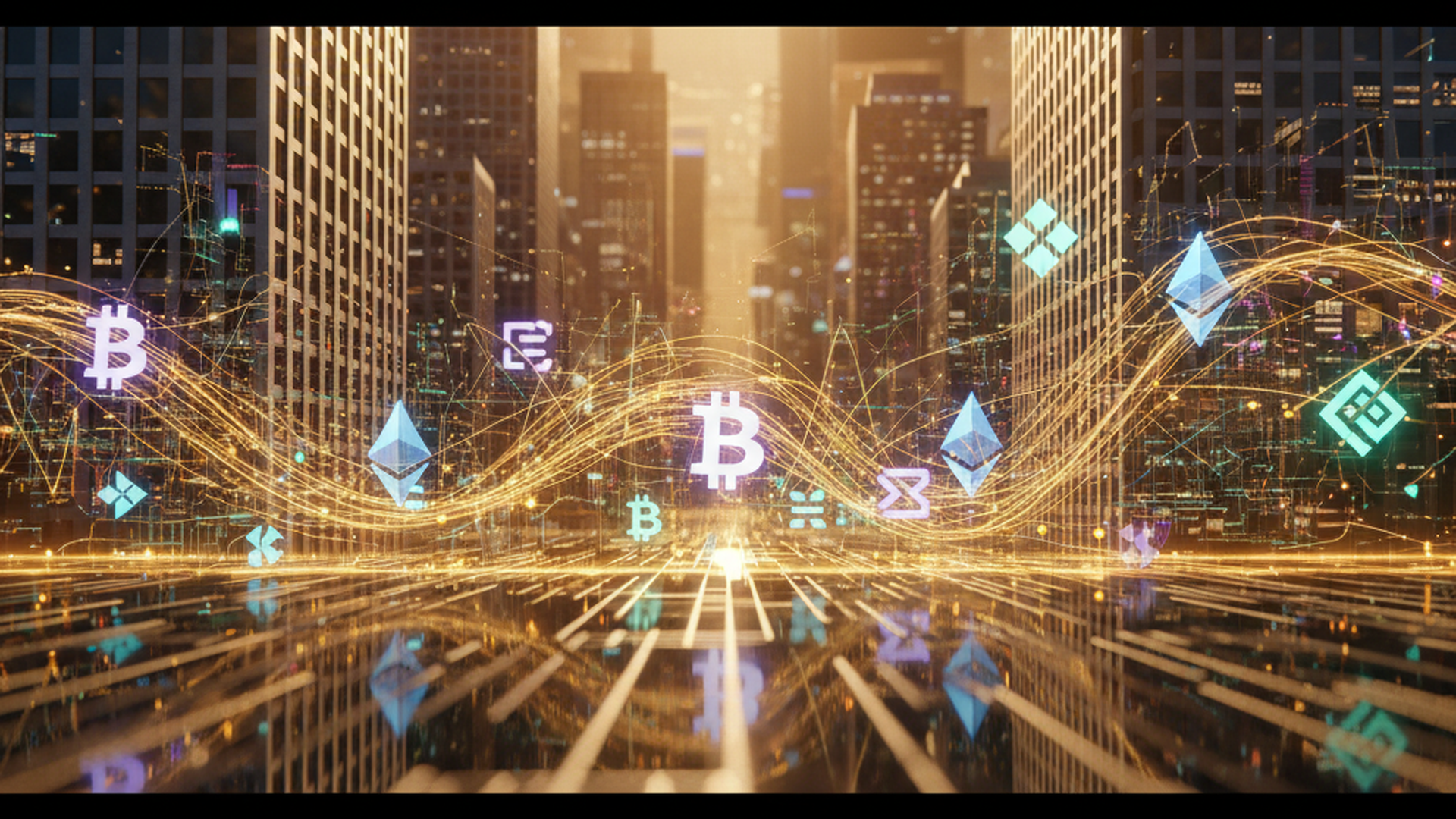 Massive institutional capital inflows into digital assets, representing large-scale financial investment in crypto market