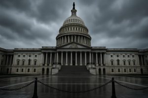 us-government-shutdown-political-impasse-federal-building-closed