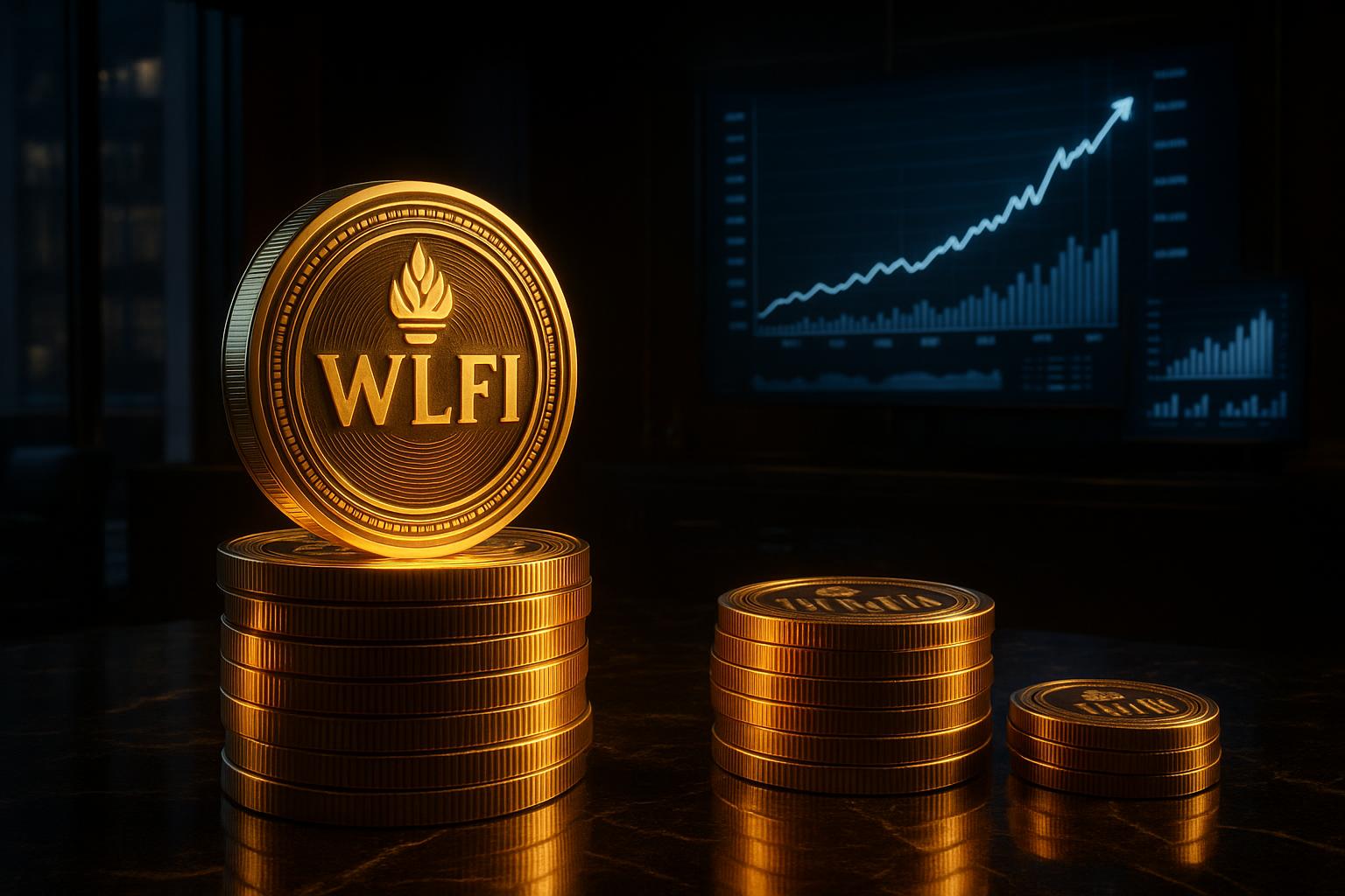 World Liberty Financial WLFI token sales 800 million revenue