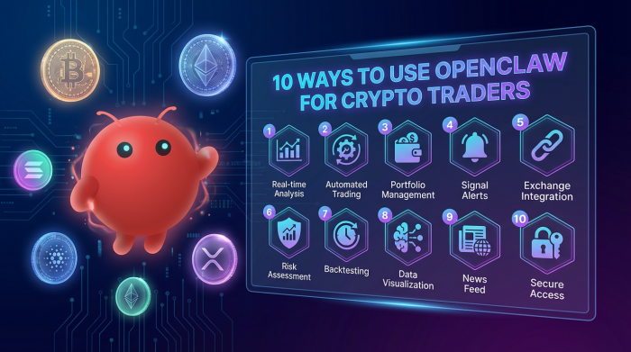 A deep-dive expert guide to OpenClaw, the open-source AI agent for crypto automation. Learn 10 real-world use cases—from alerts to trading—plus security tips and scam warnings.