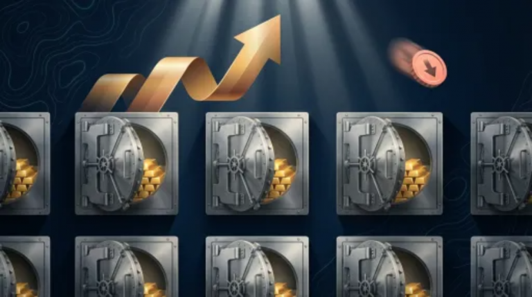 Central Banks Bought 863 Tons of Gold — What It Means for Crypto