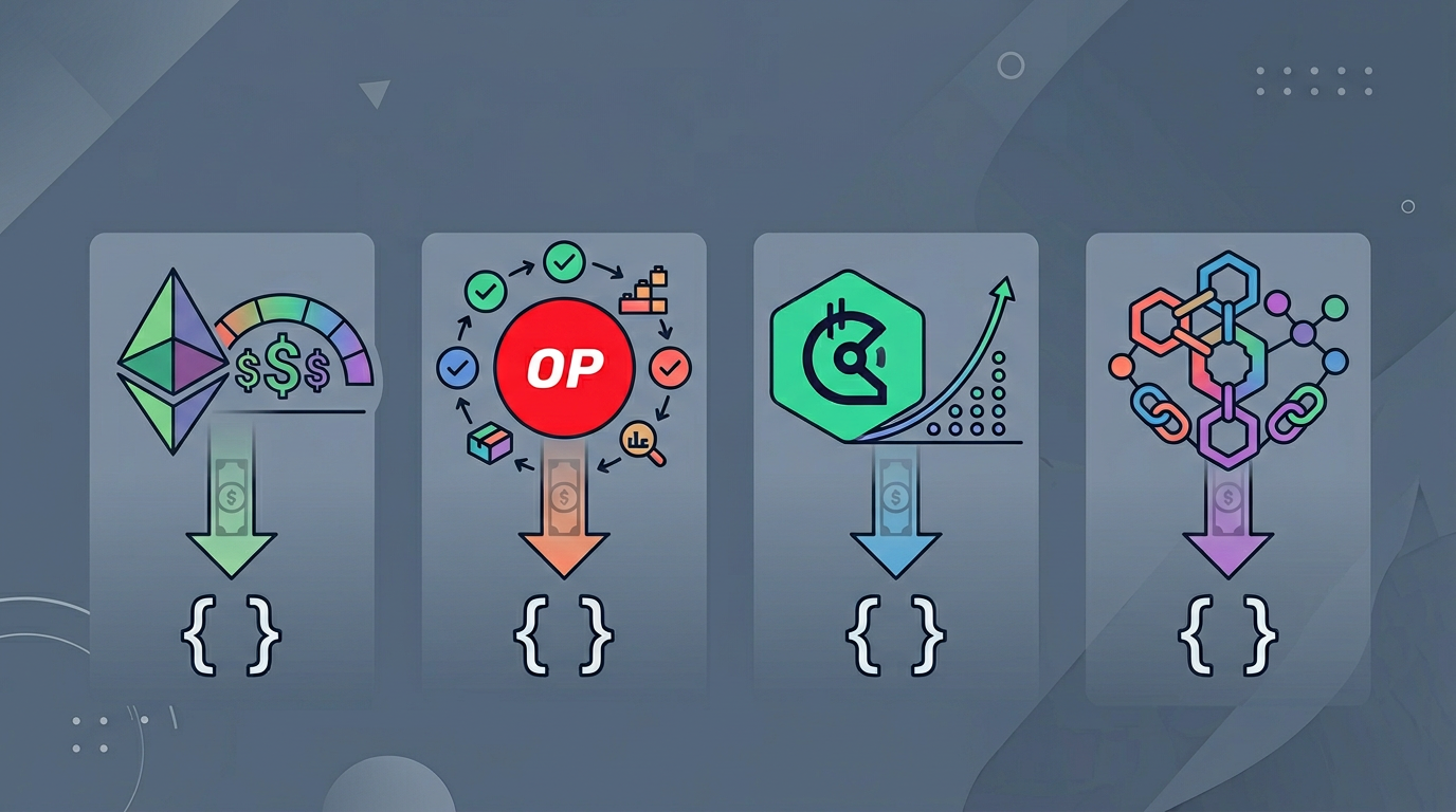 Four major crypto grant programs for open source: Ethereum Foundation, Optimism RetroPGF, Gitcoin Grants, and ecosystem grants