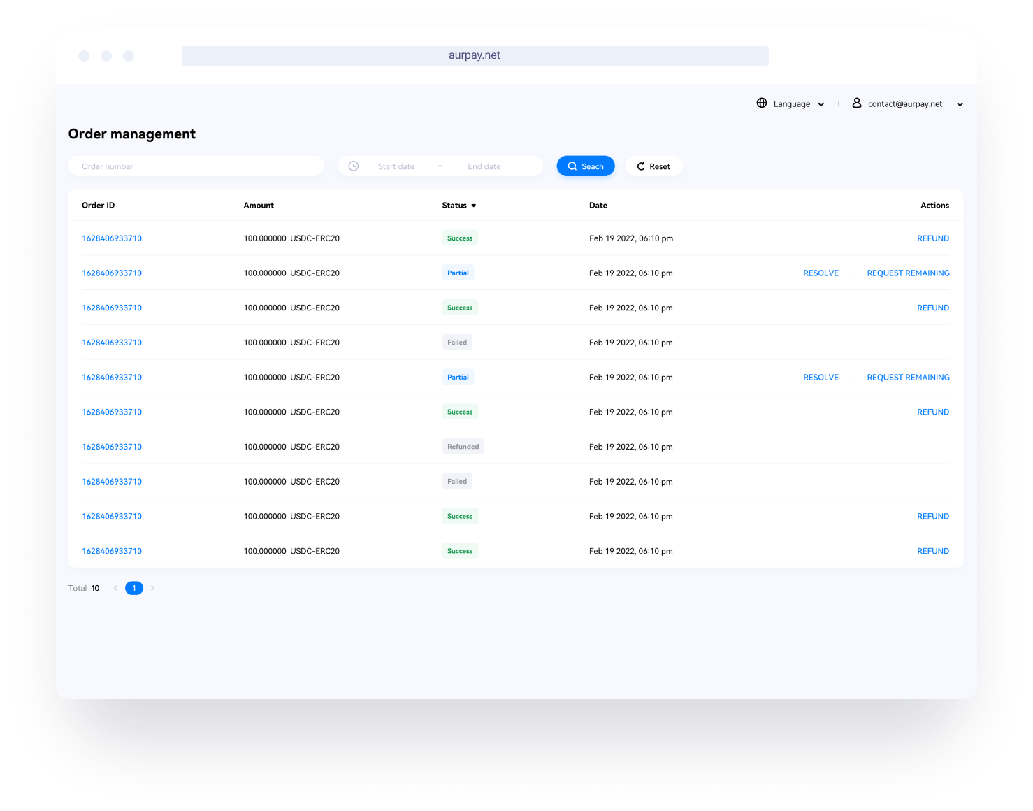 crypto payment platform for airplay